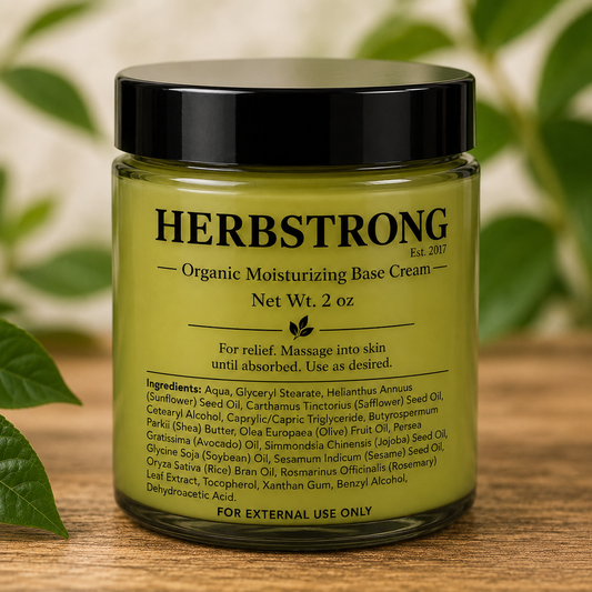 Herbstrong Organic Moisturizing Base Cream